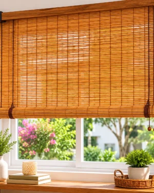 Bamboo Roll-up Blind