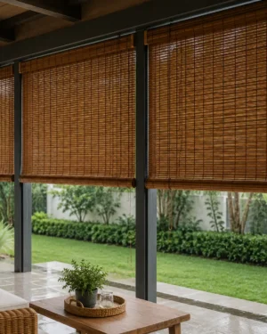 Weatherproof Bamboo Blind